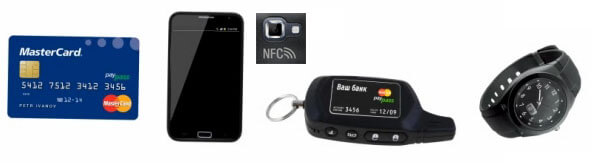 Устройства с технологие PayPass