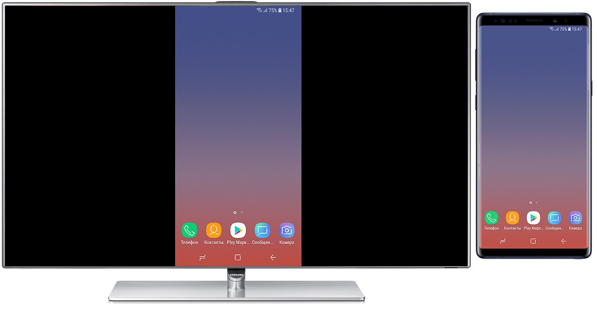 Как подключить смартфон или планшет к телевизору Samsung через Screen Mirroring
