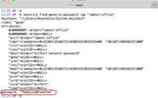 Как посмотреть пароль от Wi-Fi, к которому уже подключались на Mac