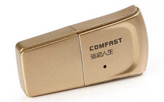 COMFAST CF-WU720N Портативный 802.11b / n / g Mini USB Wifi Беспроводной широкополосный маршрутизатор Wifi-адаптер — Золотой